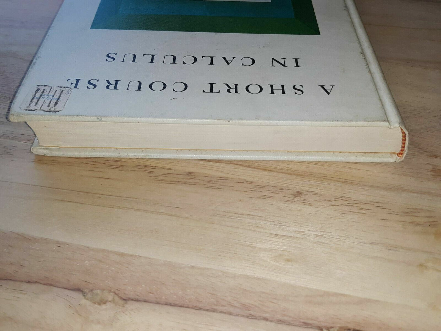 A Short Course in Calculus Hardcover 1971 David L. Outcalt 2nd Edition