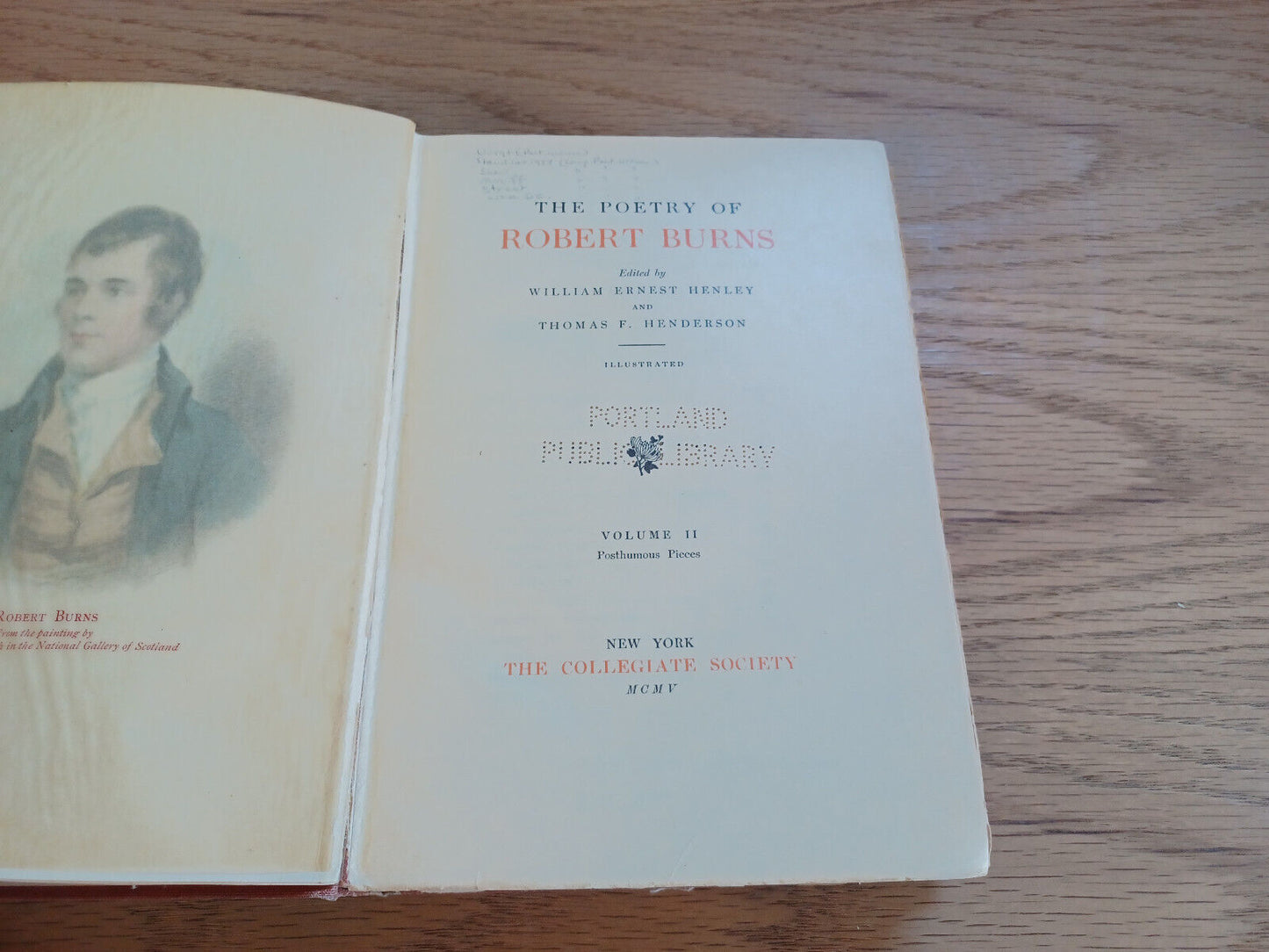 The Poetry Of Robert Burns Volume Ii 1905 Edition De Luxe