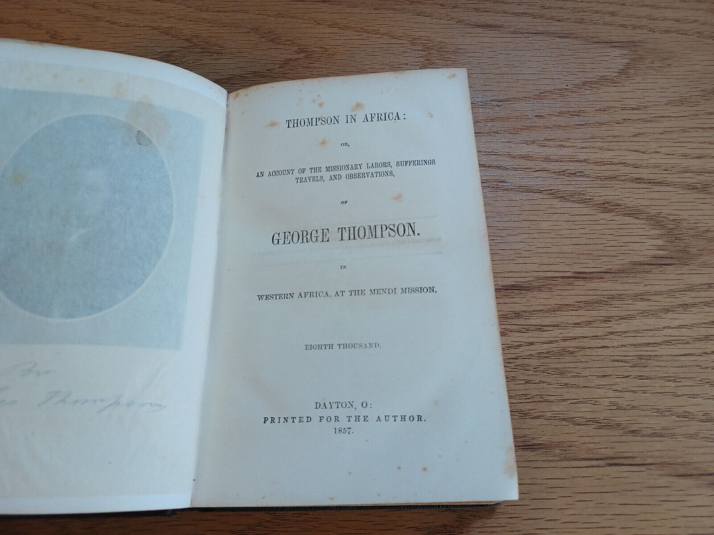 Thompson In Africa 1887 George Thompson