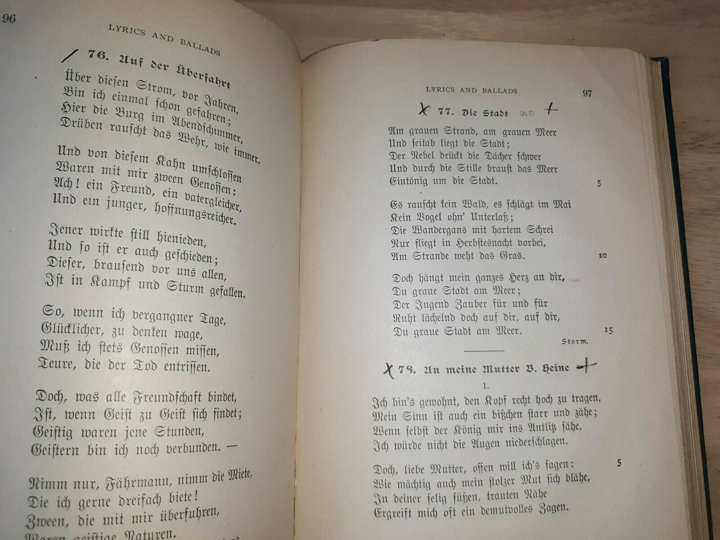 German Lyrics and Ballads Hardcover – 1912 by James Taft Hatfield (Author)