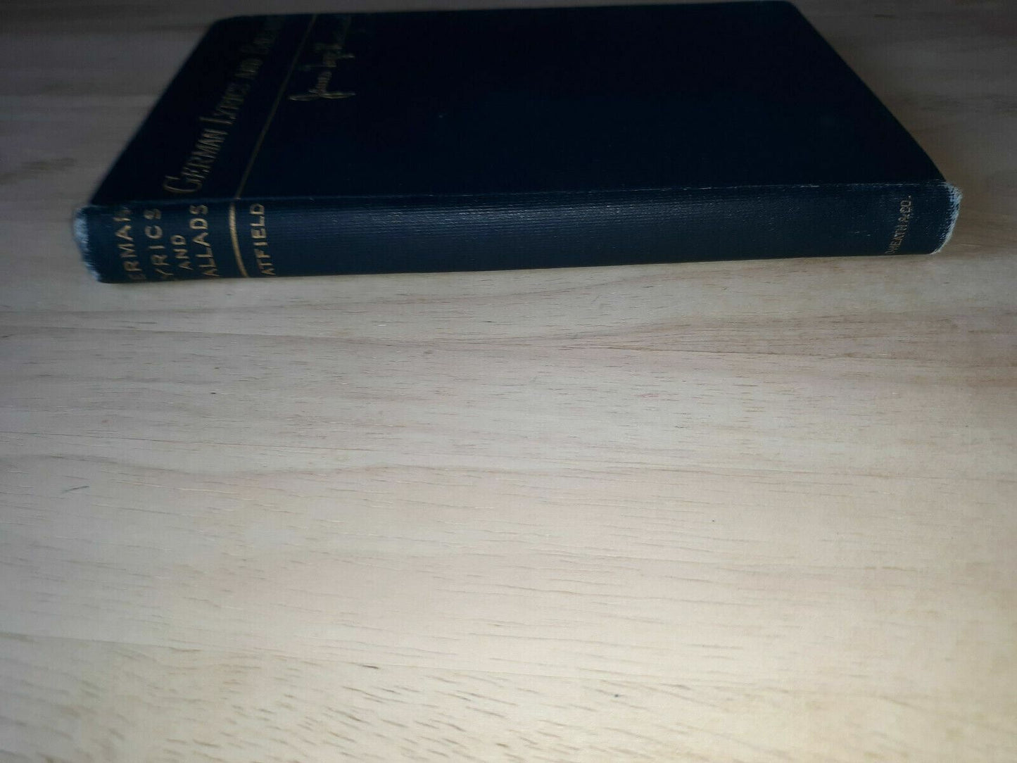German Lyrics and Ballads Hardcover – 1912 by James Taft Hatfield (Author)