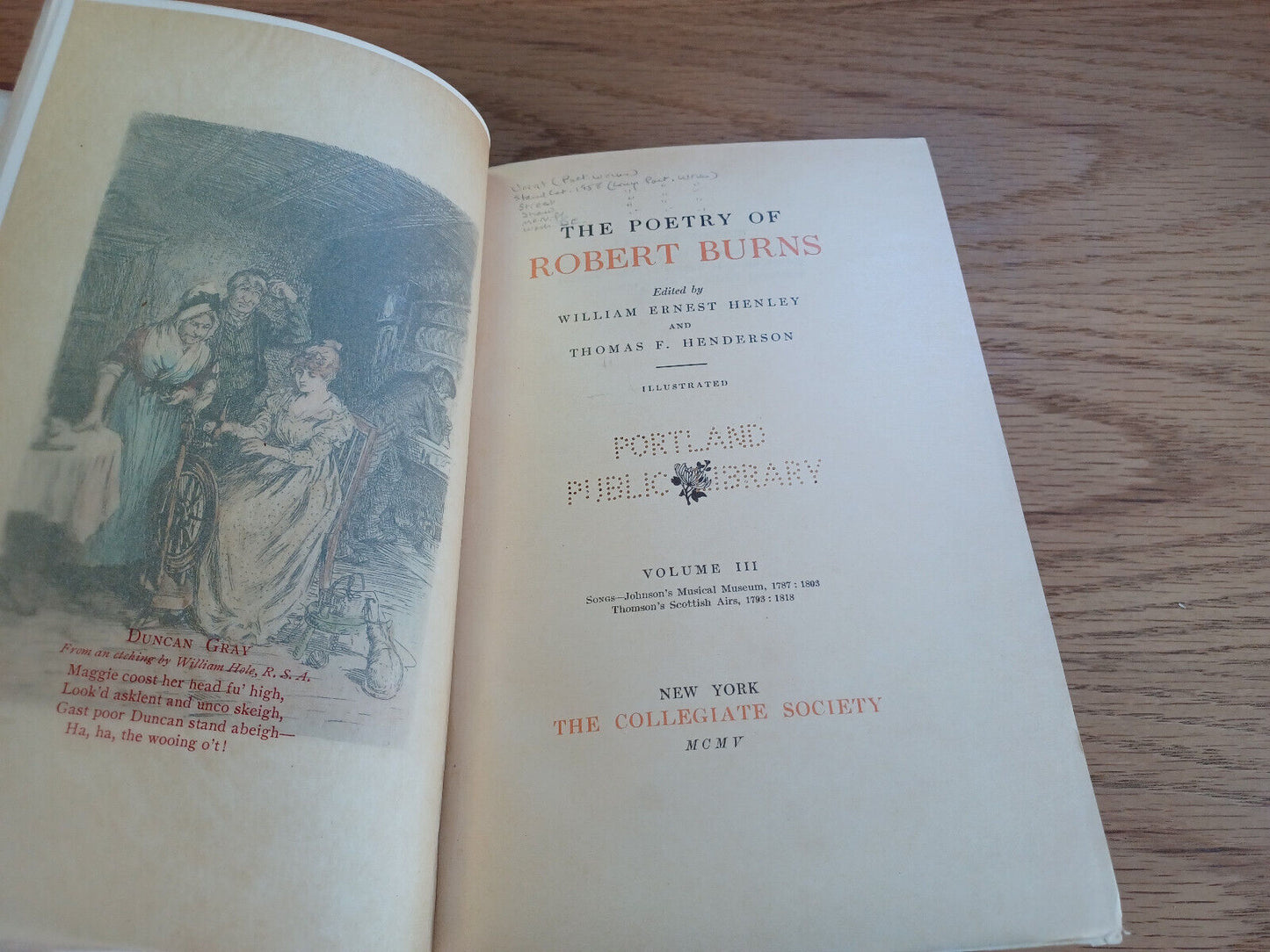 The Poetry Of Robert Burns Volume Iii 1905 Edition De Luxe