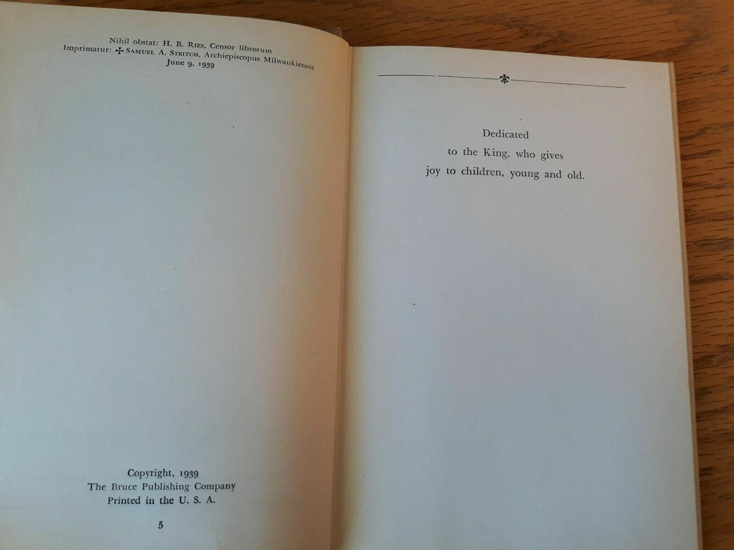 A Shepherd and a King Hardcover 1939 Anne Coyne Dust Jacket