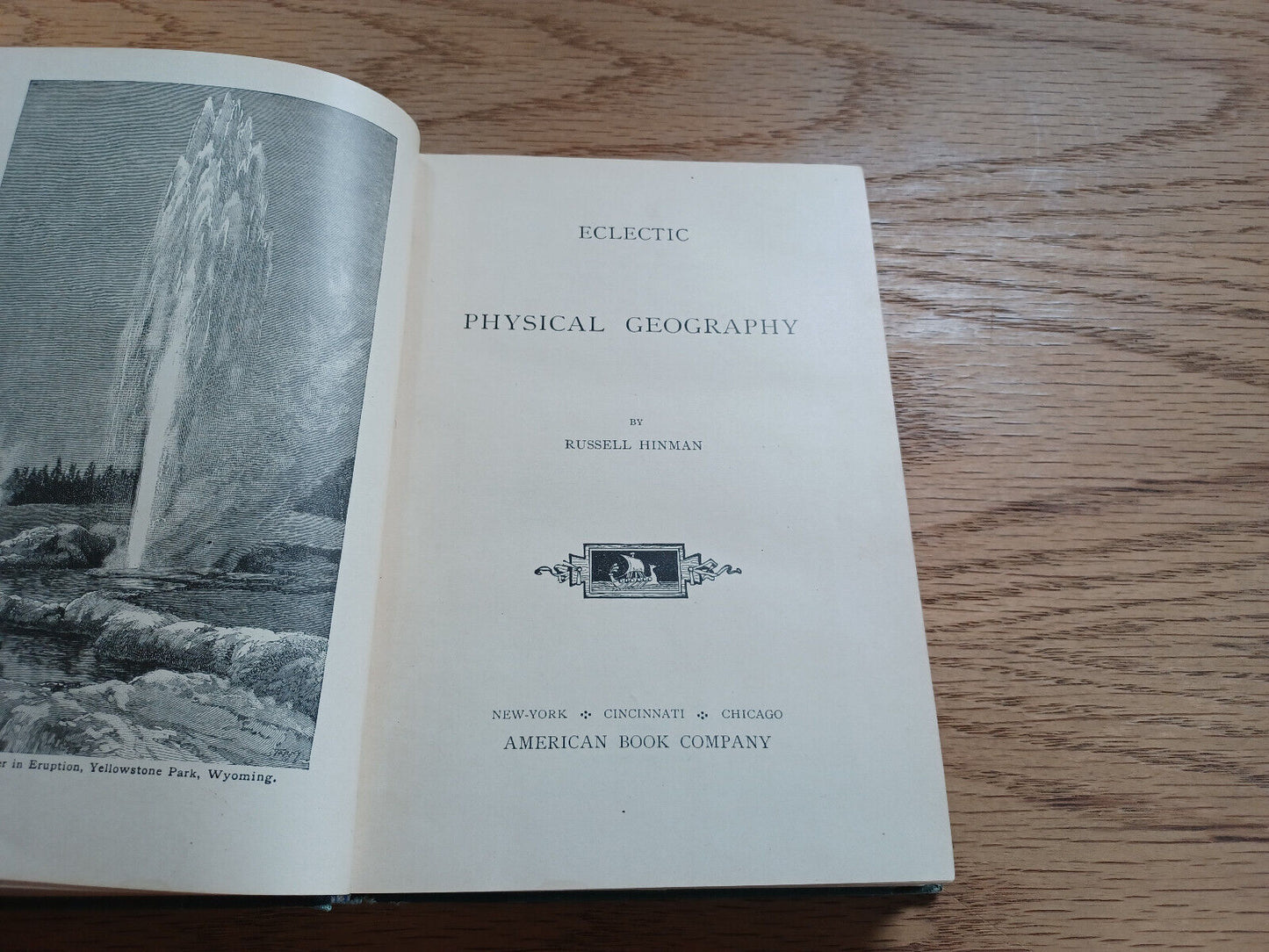 Eclectic Physical Geography By Russell Hinman 1888