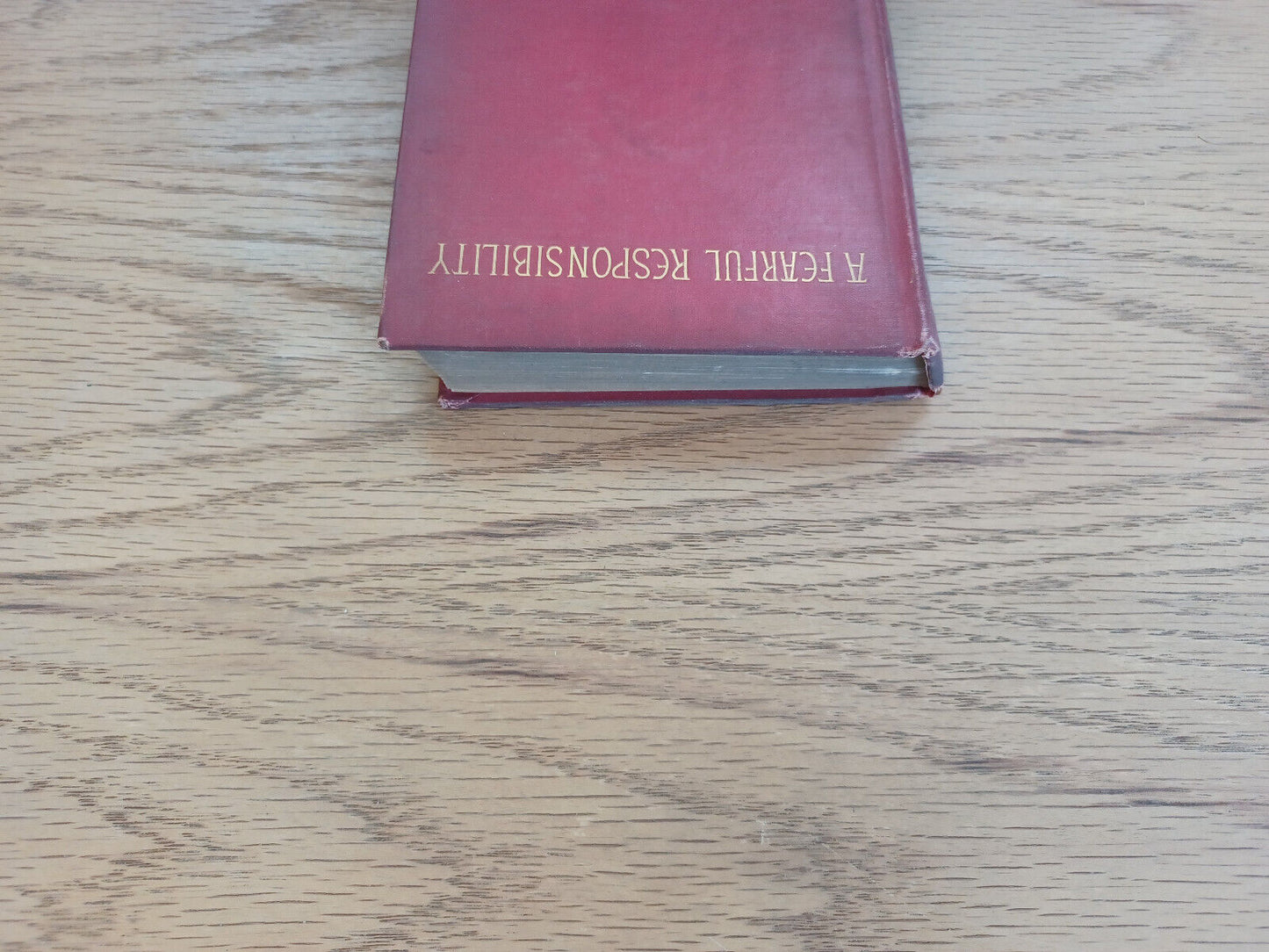 A Fearful Responsibility And Other Stories By William D Howells 1881