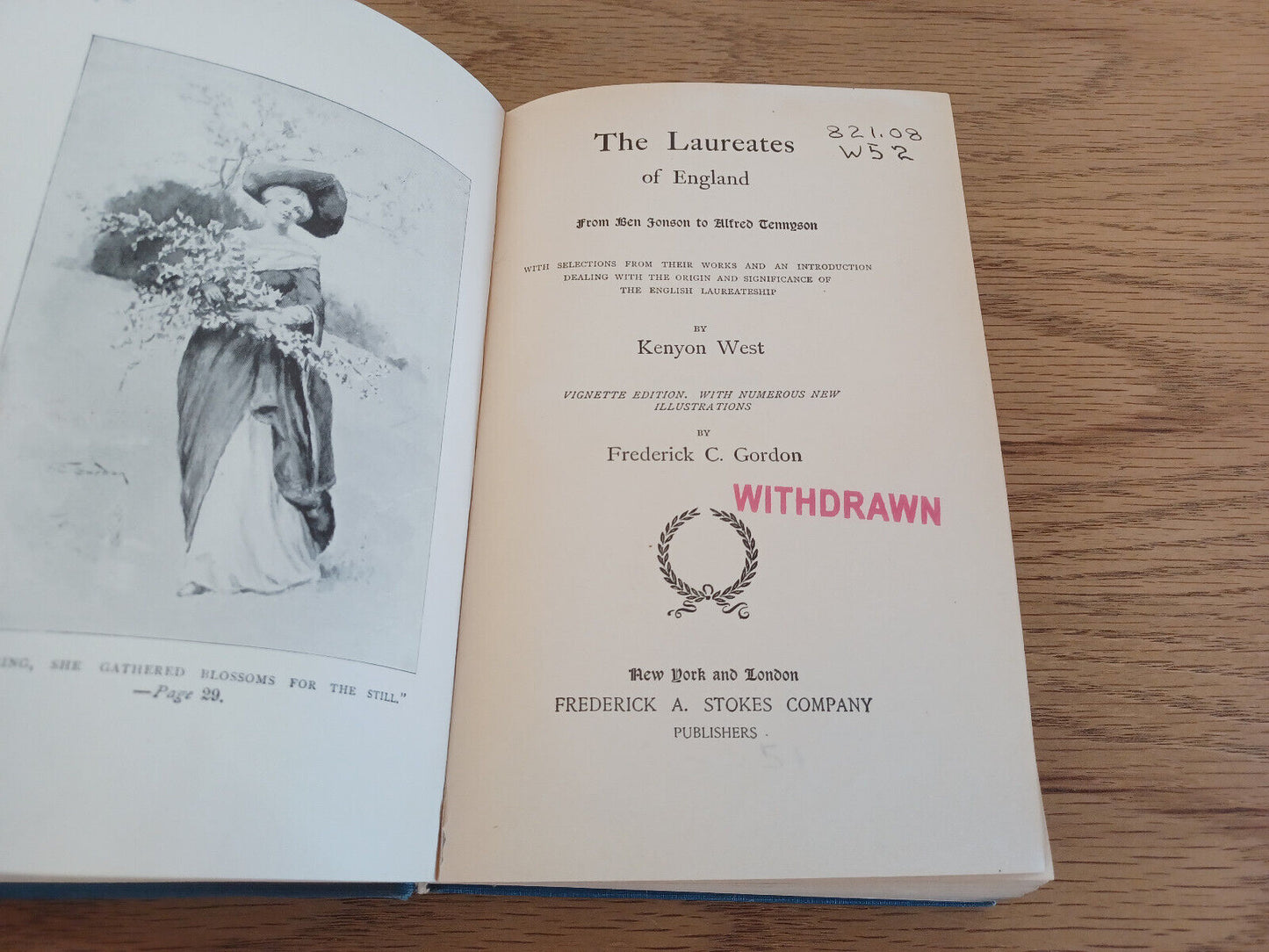 The Laureates Of England Kenyon West 1895