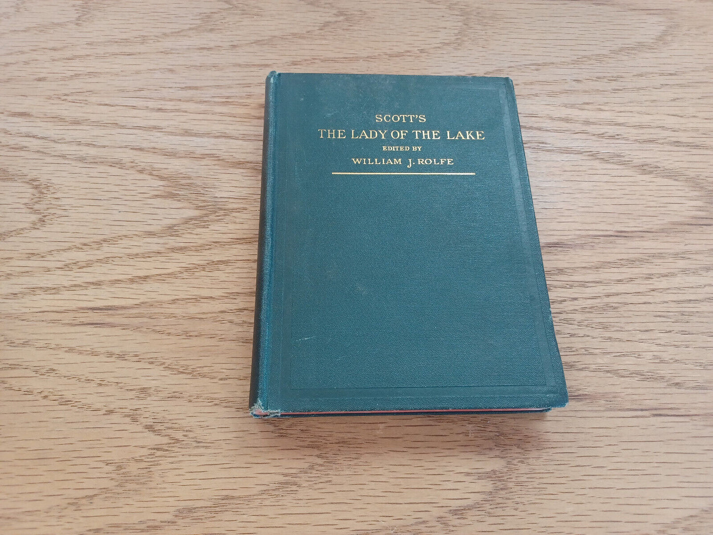 The Lady Of The Lake By Sir Walter Scott 1891