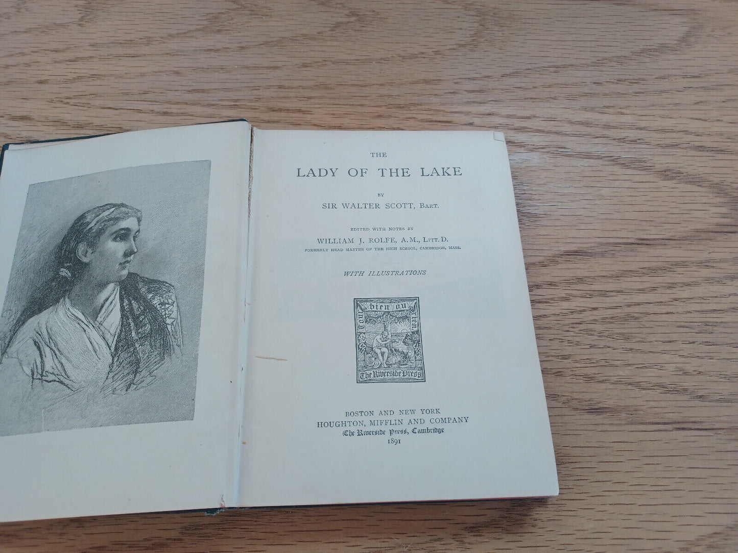 The Lady Of The Lake By Sir Walter Scott 1891