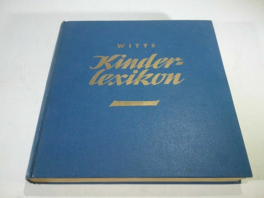 witte kinderlexikon berger 1954